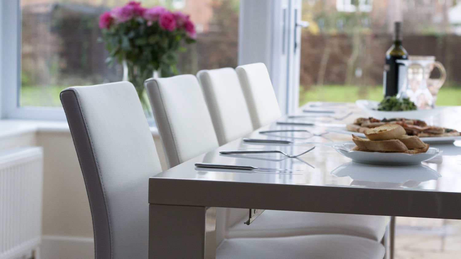 White Gloss Dining Table